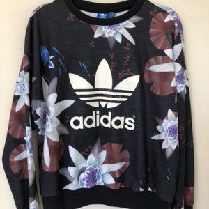 adidas Originals x FARM Lotus Print Sweatshirt